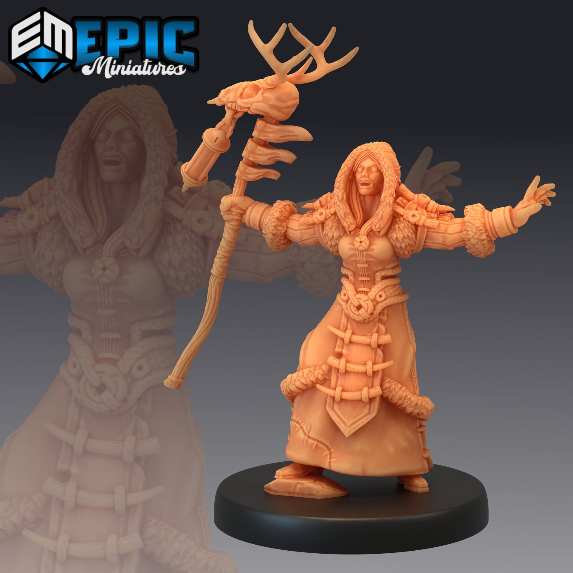 Winter Shaman - Epic Miniatures