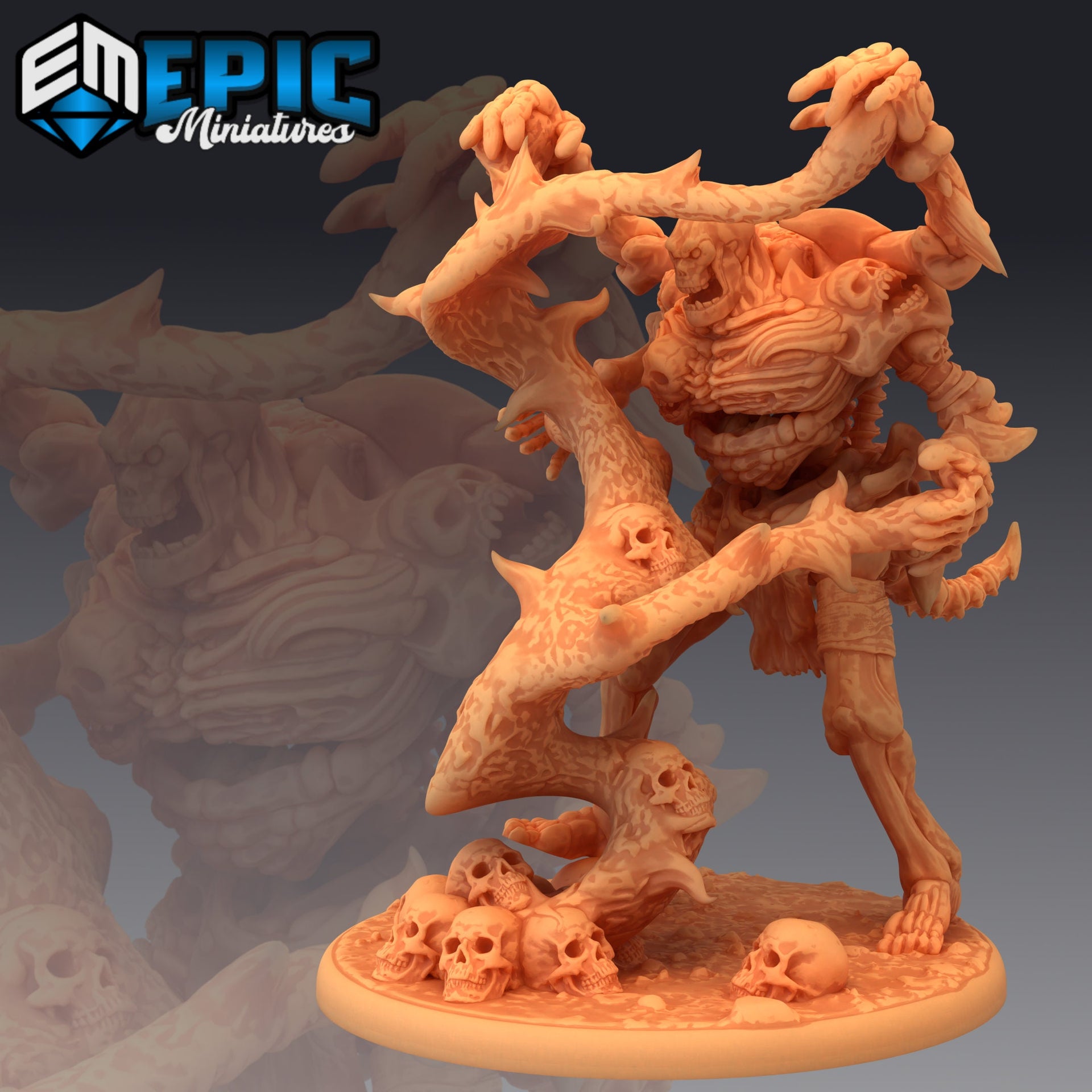 Human Bone Golem - Epic Miniatures
