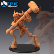 Minotaur Skeleton - Epic Miniatures