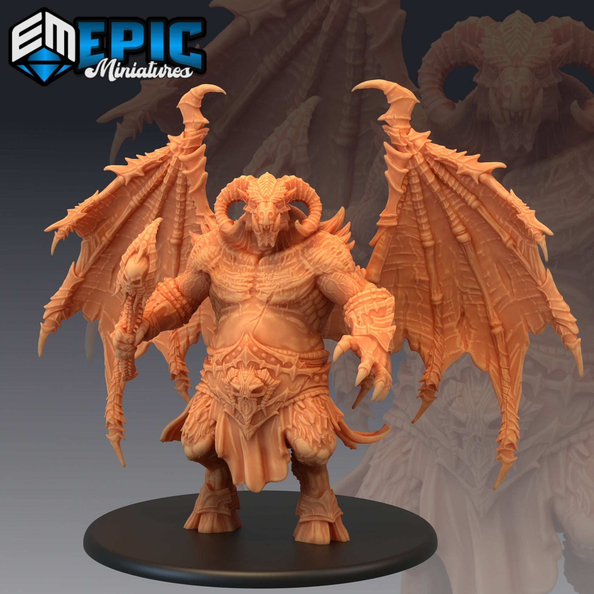 Orc Demon Lord - Epic Miniatures