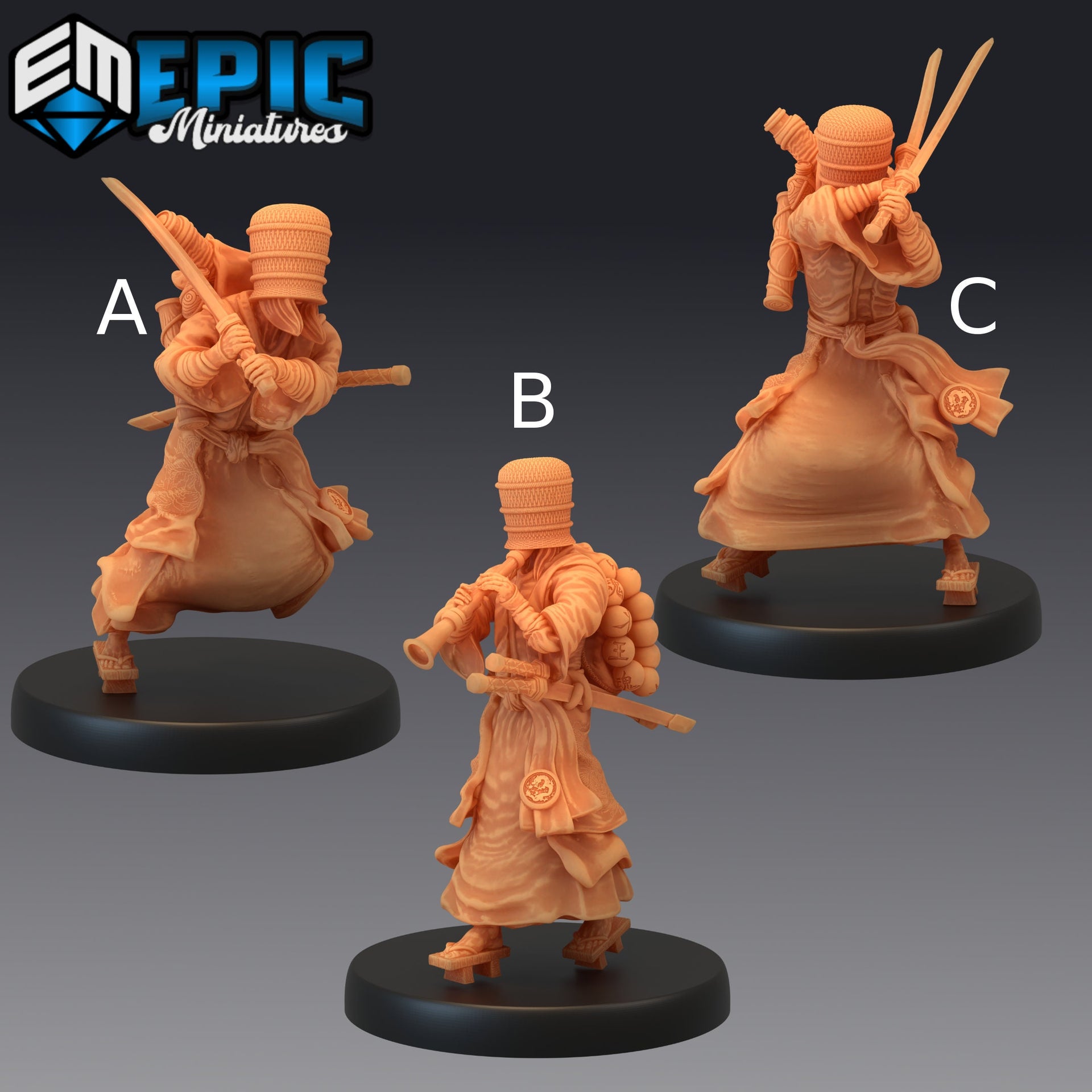 Basket Monk - Epic Miniatures