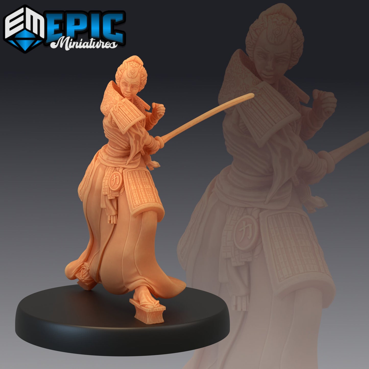 Samurai Female - Epic Miniatures