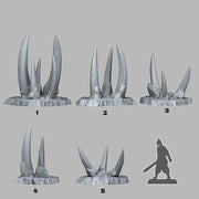 Desert Orc Stones Scatter Terrain - Fantastic Plants and Rocks