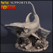 Hammerhead Shark Rider - Print Your Monsters