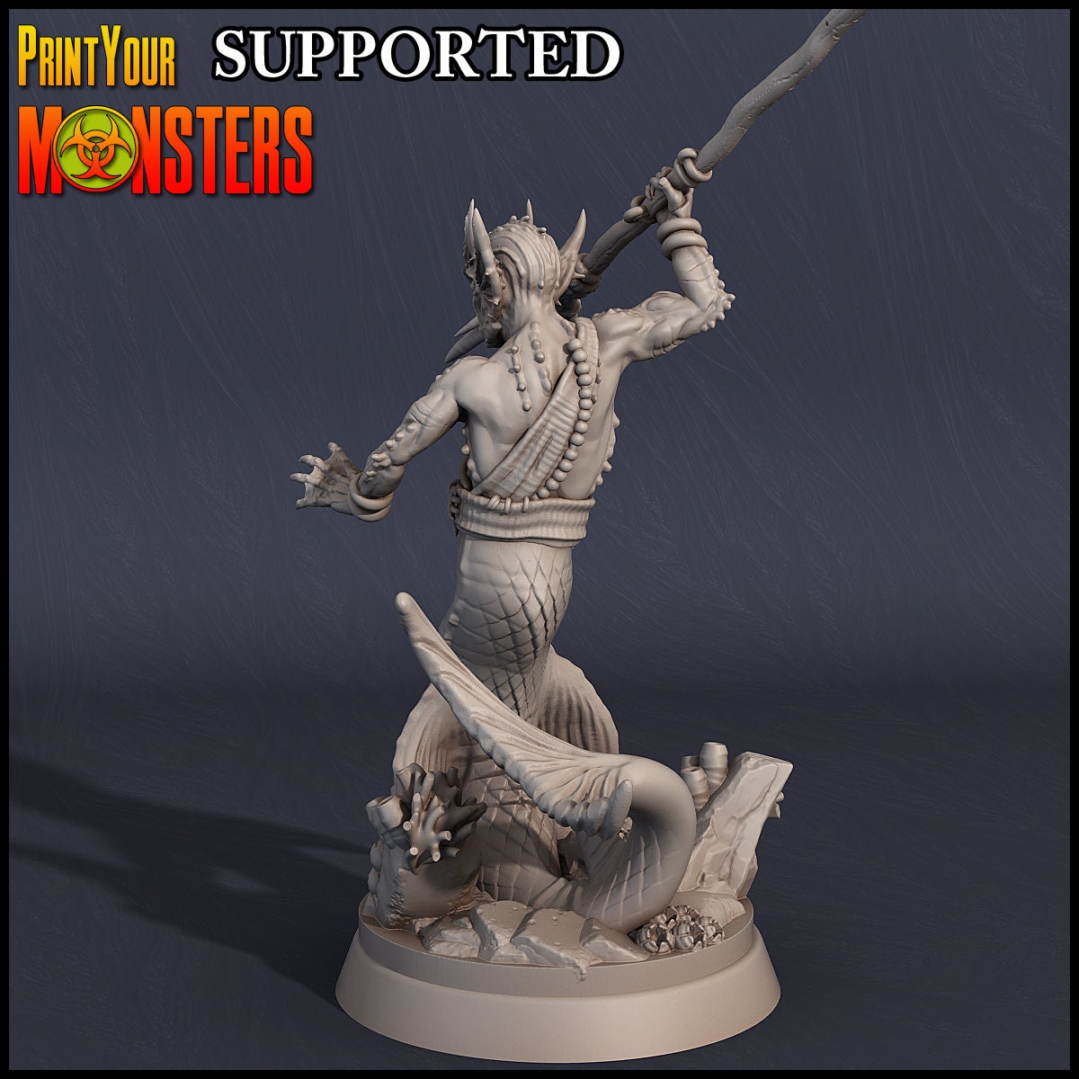 Merman Sanctum Defender - Print Your Monsters