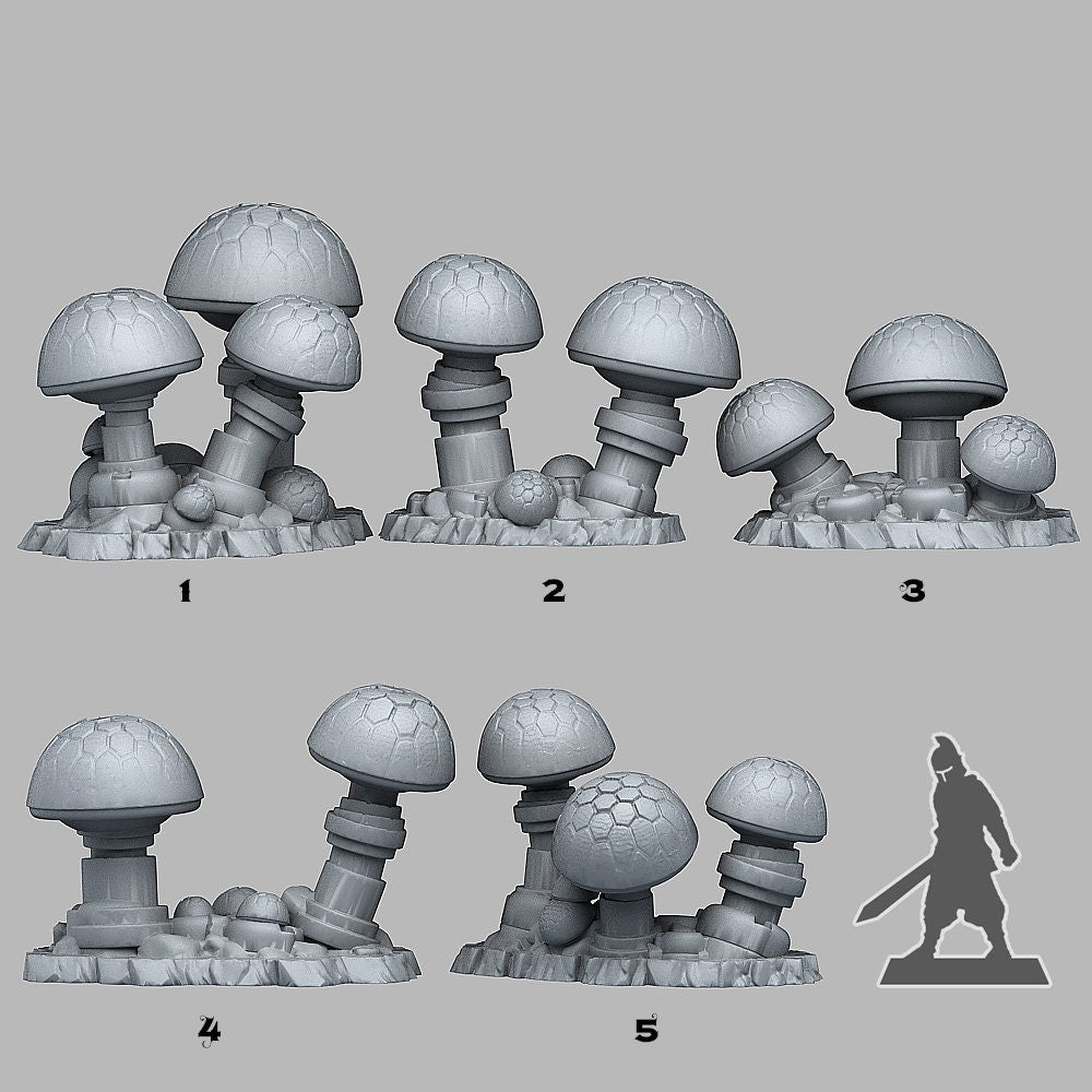 Data Shrooms - Fantastic Plants and Rocks