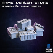Arms Dealer Vendor Modular Terrain - Print Minis