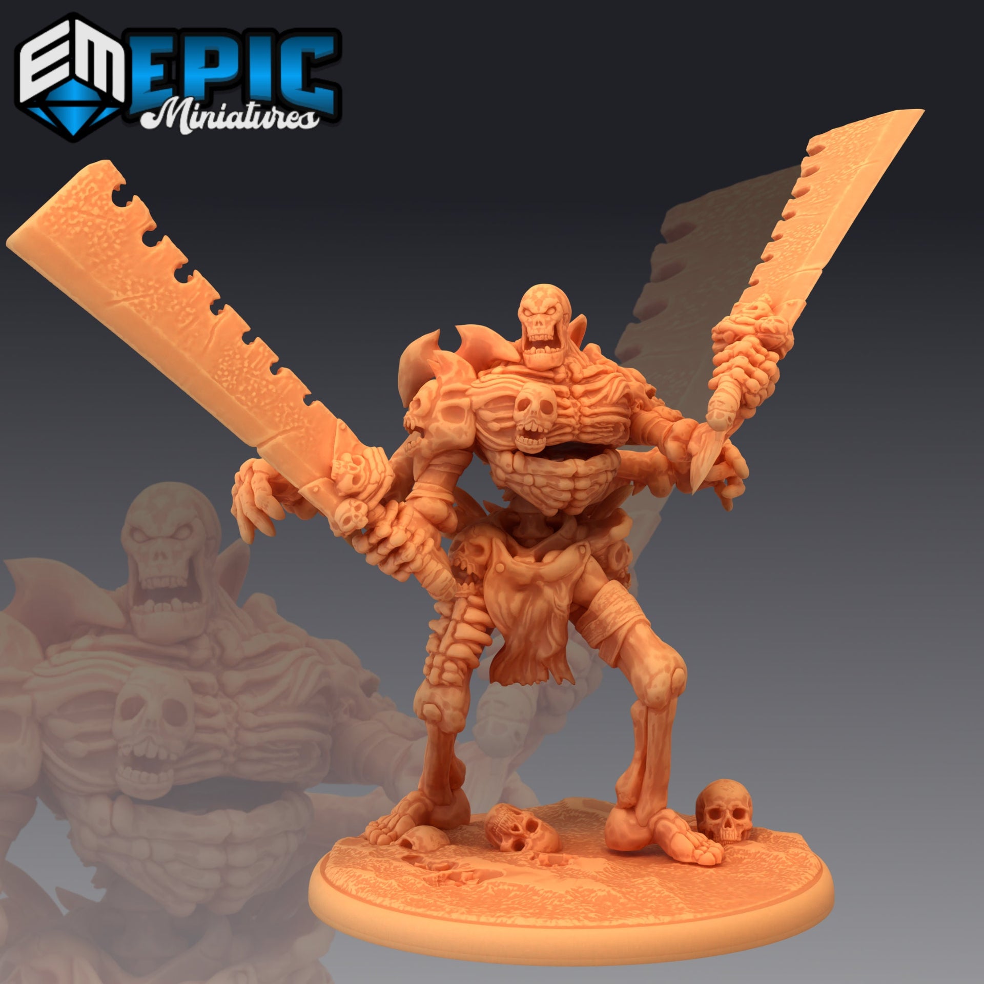Human Bone Golem - Epic Miniatures