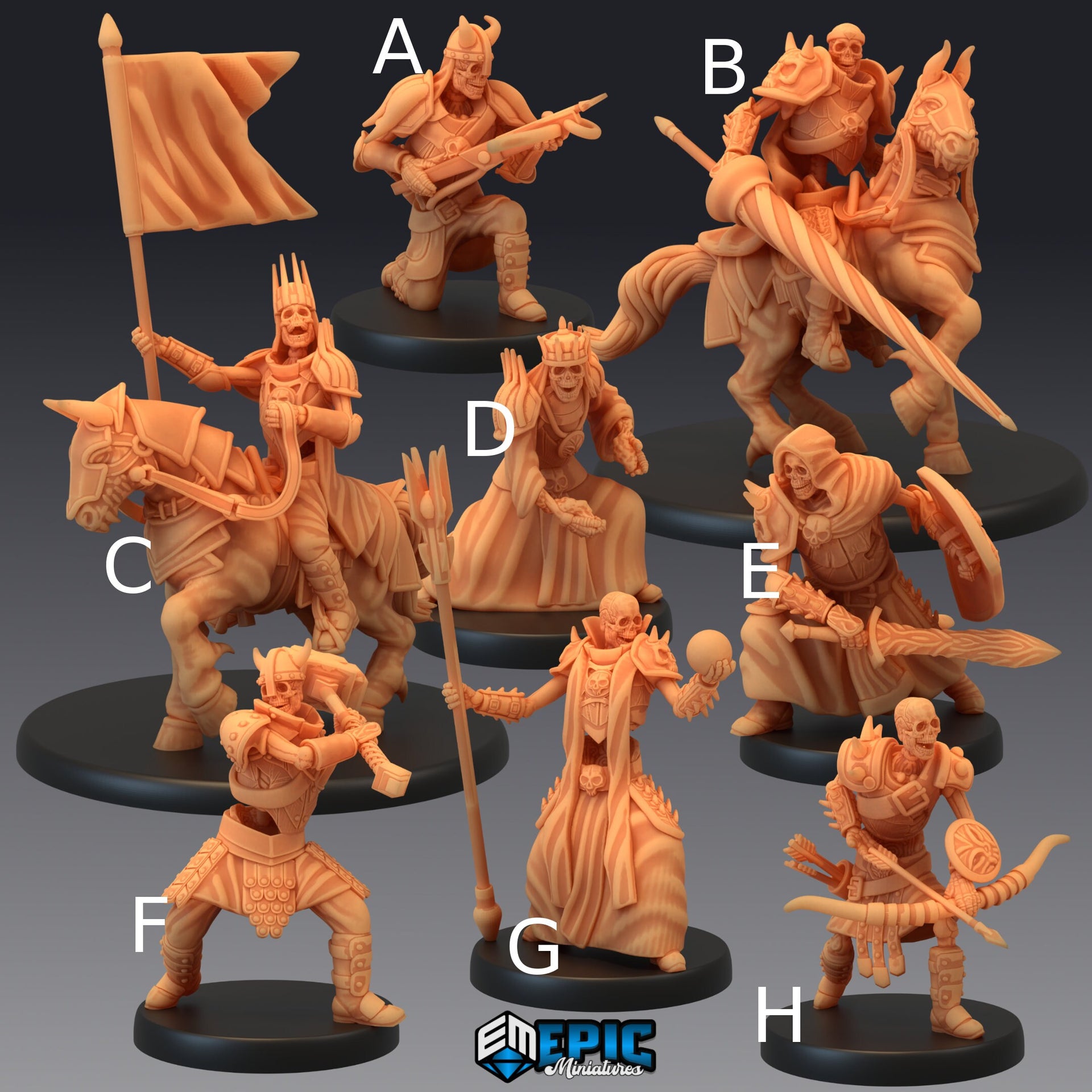 Skeleton Army - Epic Miniatures