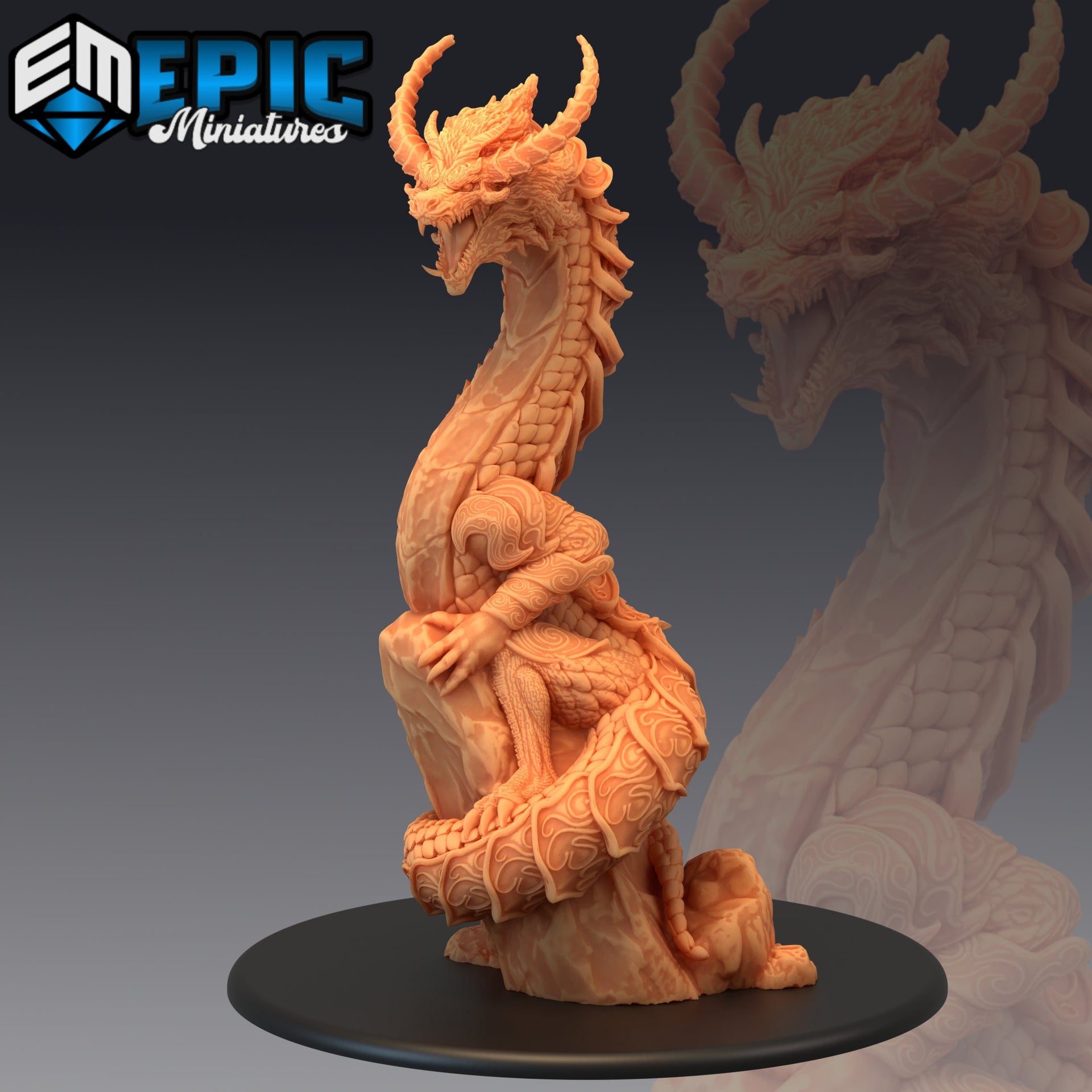Legendary Lung Dragon - Epic Miniatures