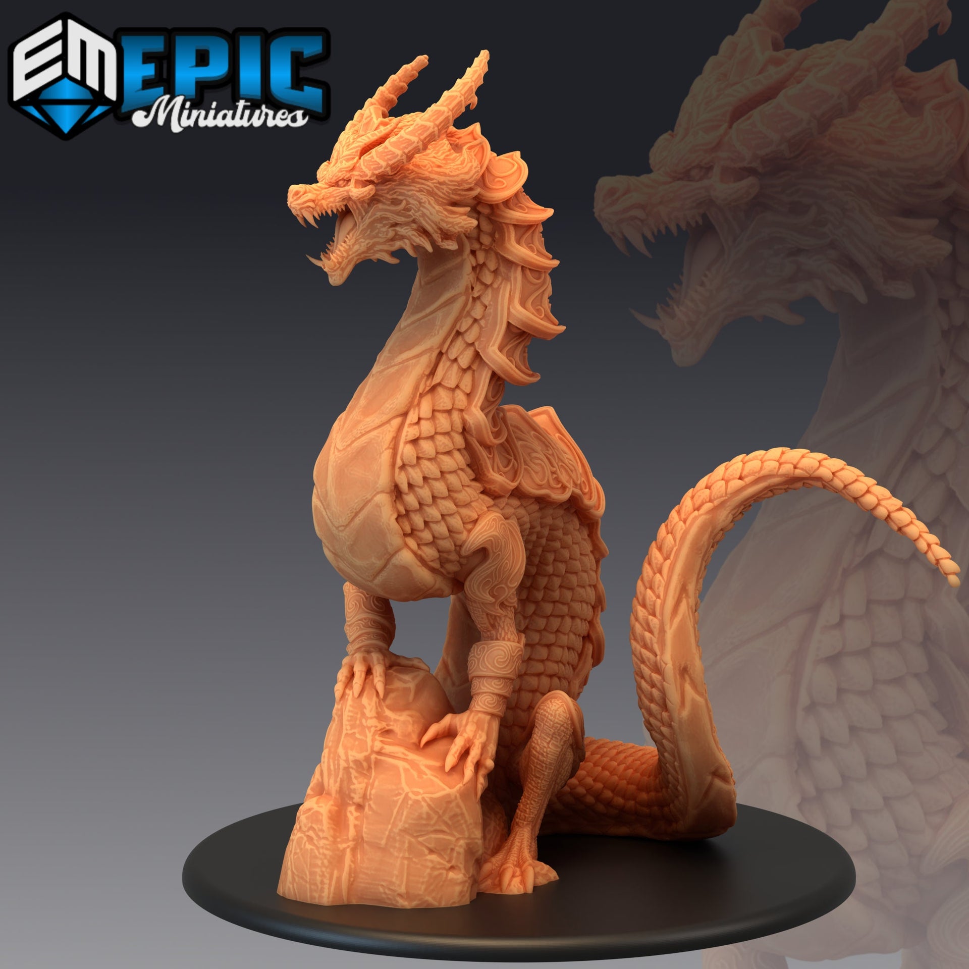 Legendary Lung Dragon - Epic Miniatures