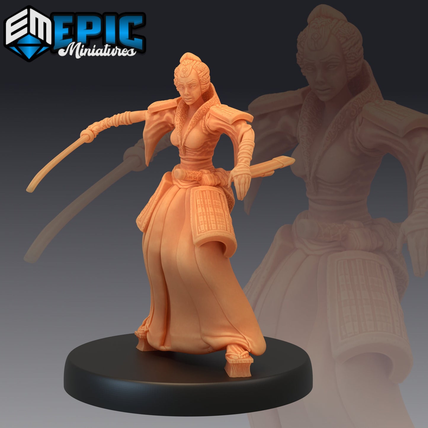 Samurai Female - Epic Miniatures