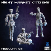 Modular Night Market Citizens - Print Minis
