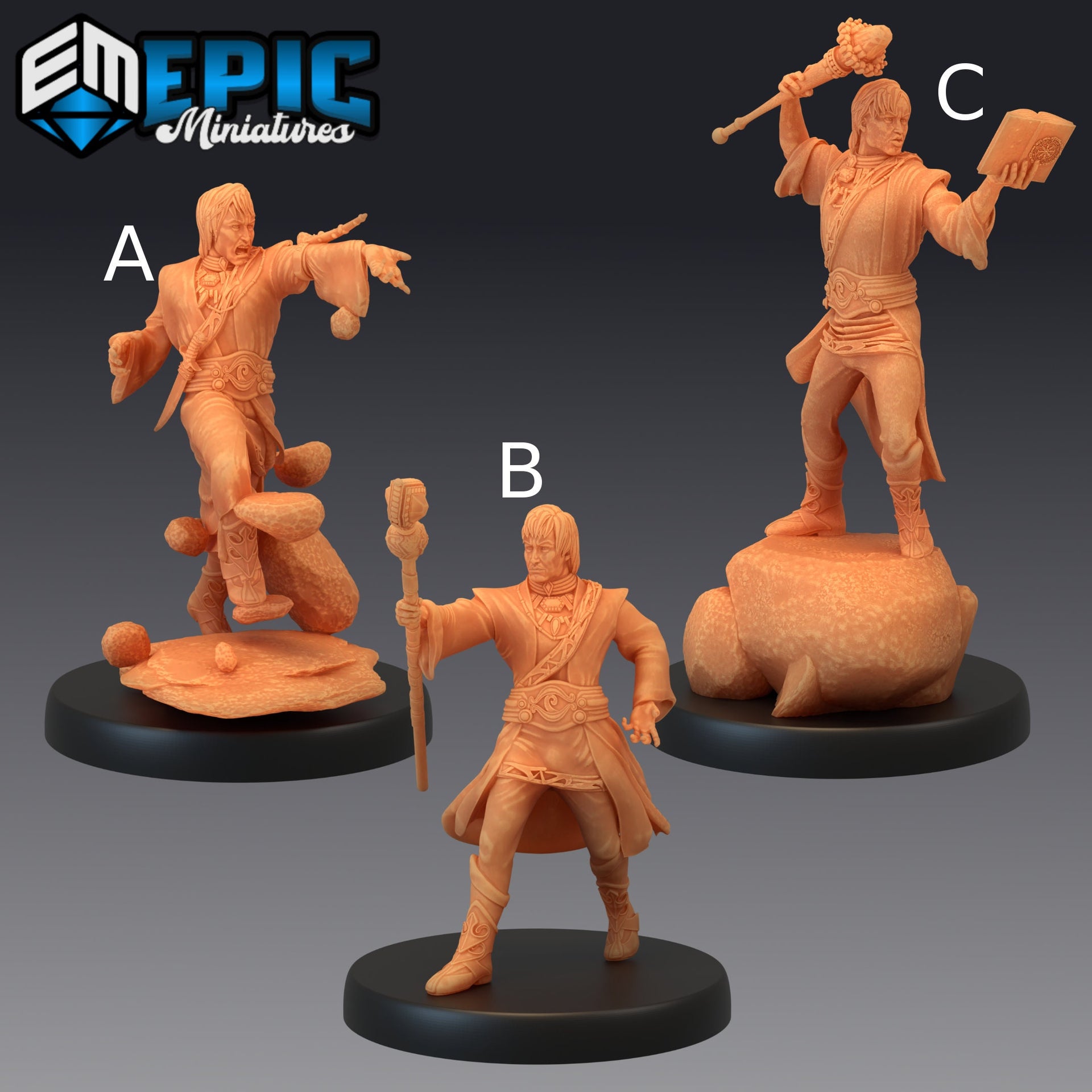 Earth Wizard - Epic Miniatures