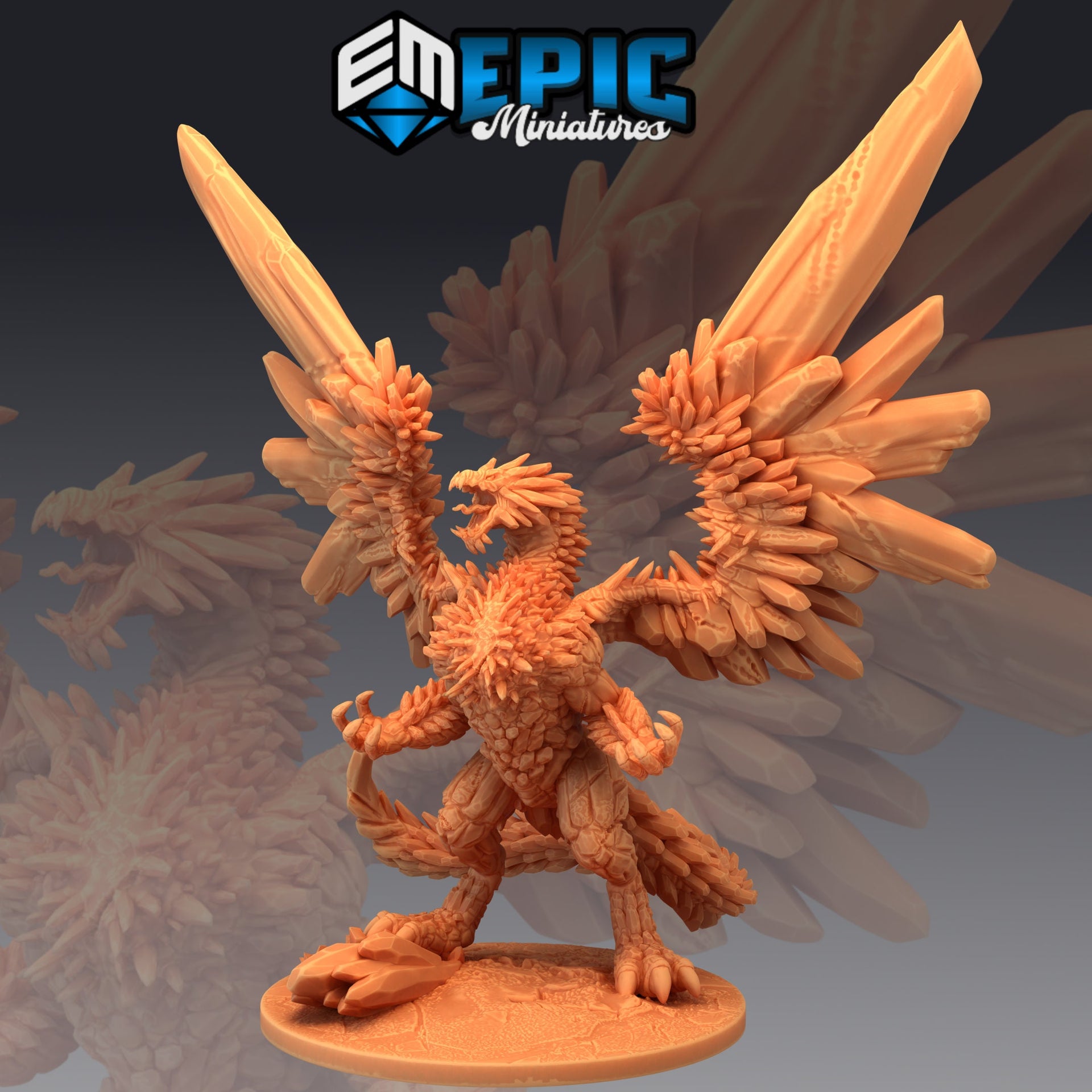 Crystal Dragon - Epic Miniatures
