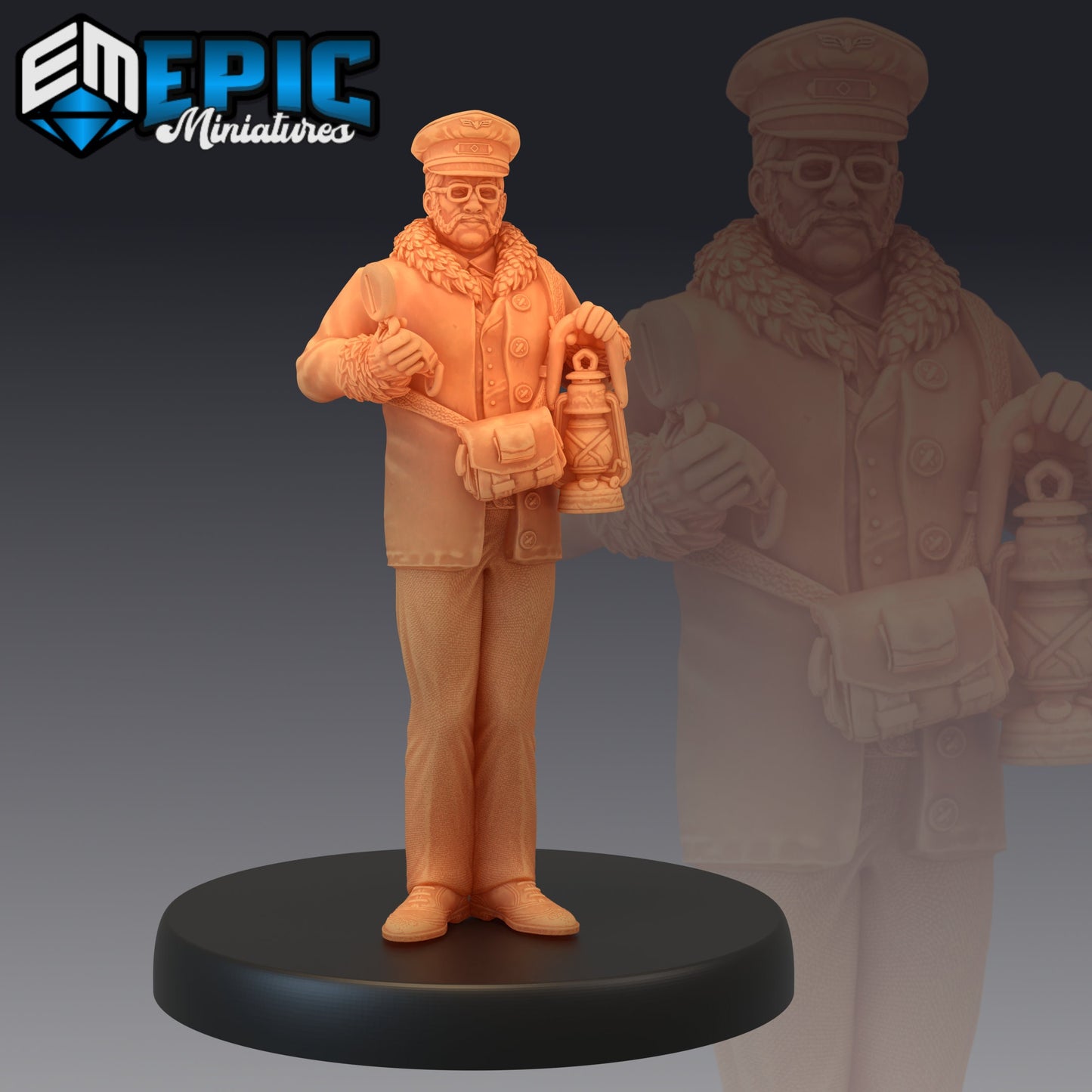 Train Conductor - Epic Miniatures