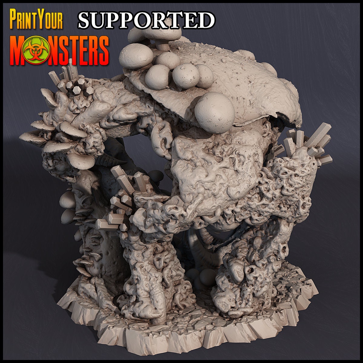 Behemoth Grotto Fungi - Print Your Monsters