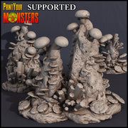 Fungus Grotto Scenary - Print Your Monsters