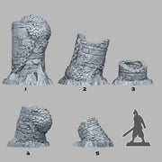 Overgrown Cistern Scatter Terrain - Fantastic Plants and Rocks