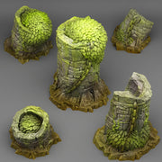 Overgrown Cistern Scatter Terrain - Fantastic Plants and Rocks