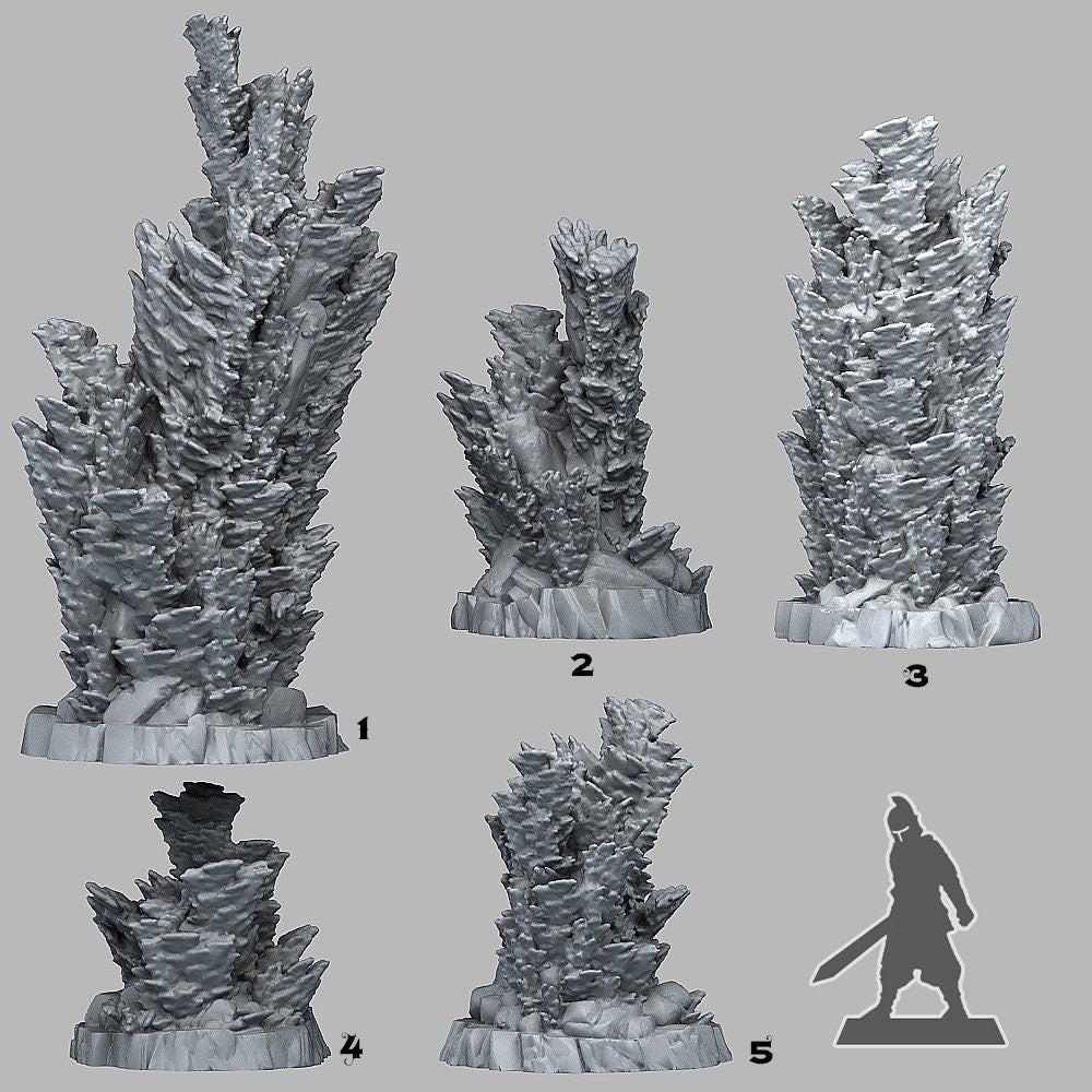 Fairy Kingdom Coral Scatter Terrain - Fantastic Plants and Rocks