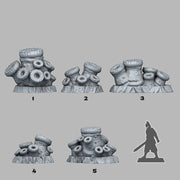 Cannon Coral Scatter Terrain - Fantastic Plants and Rocks