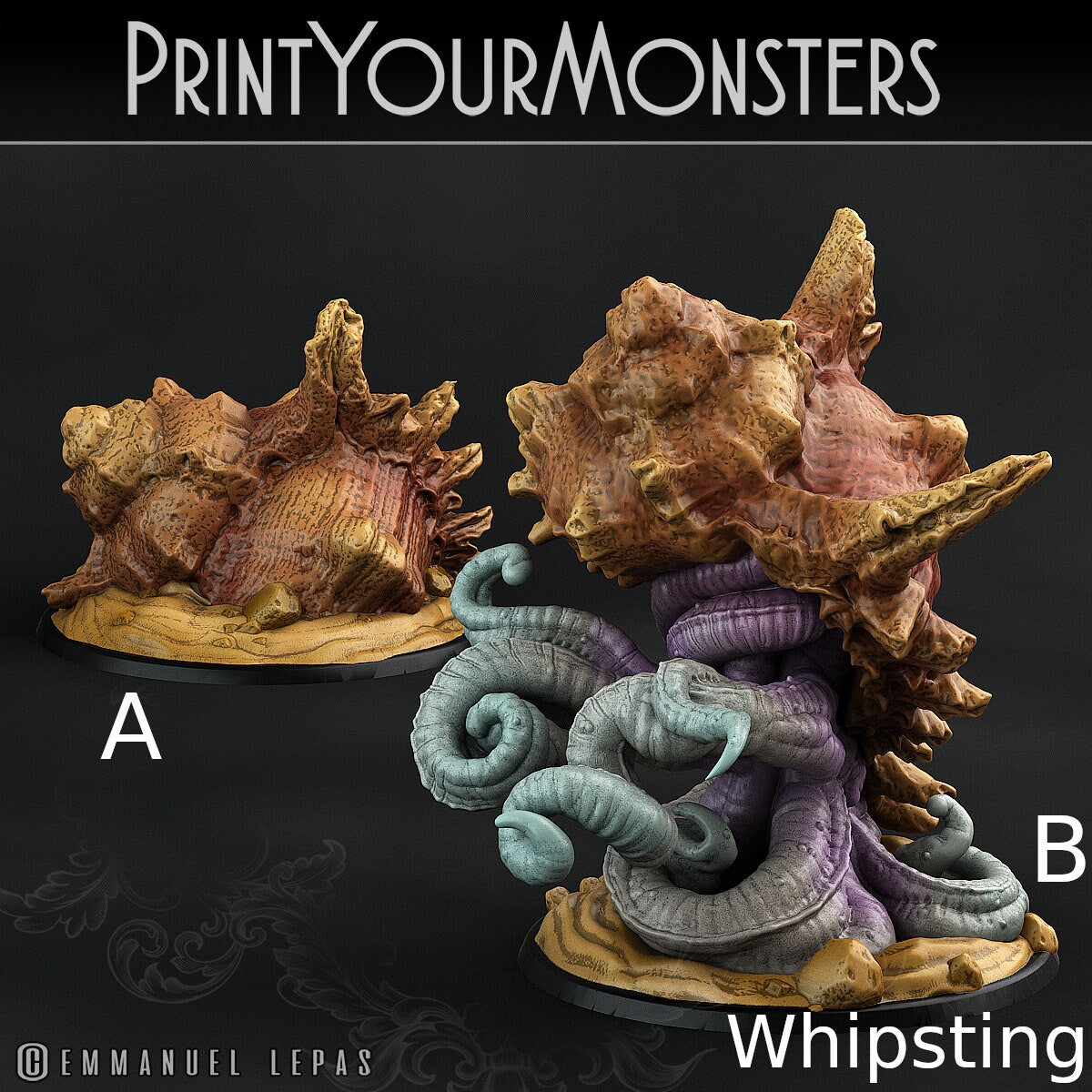 Assassin Octopus - Print Your Monsters