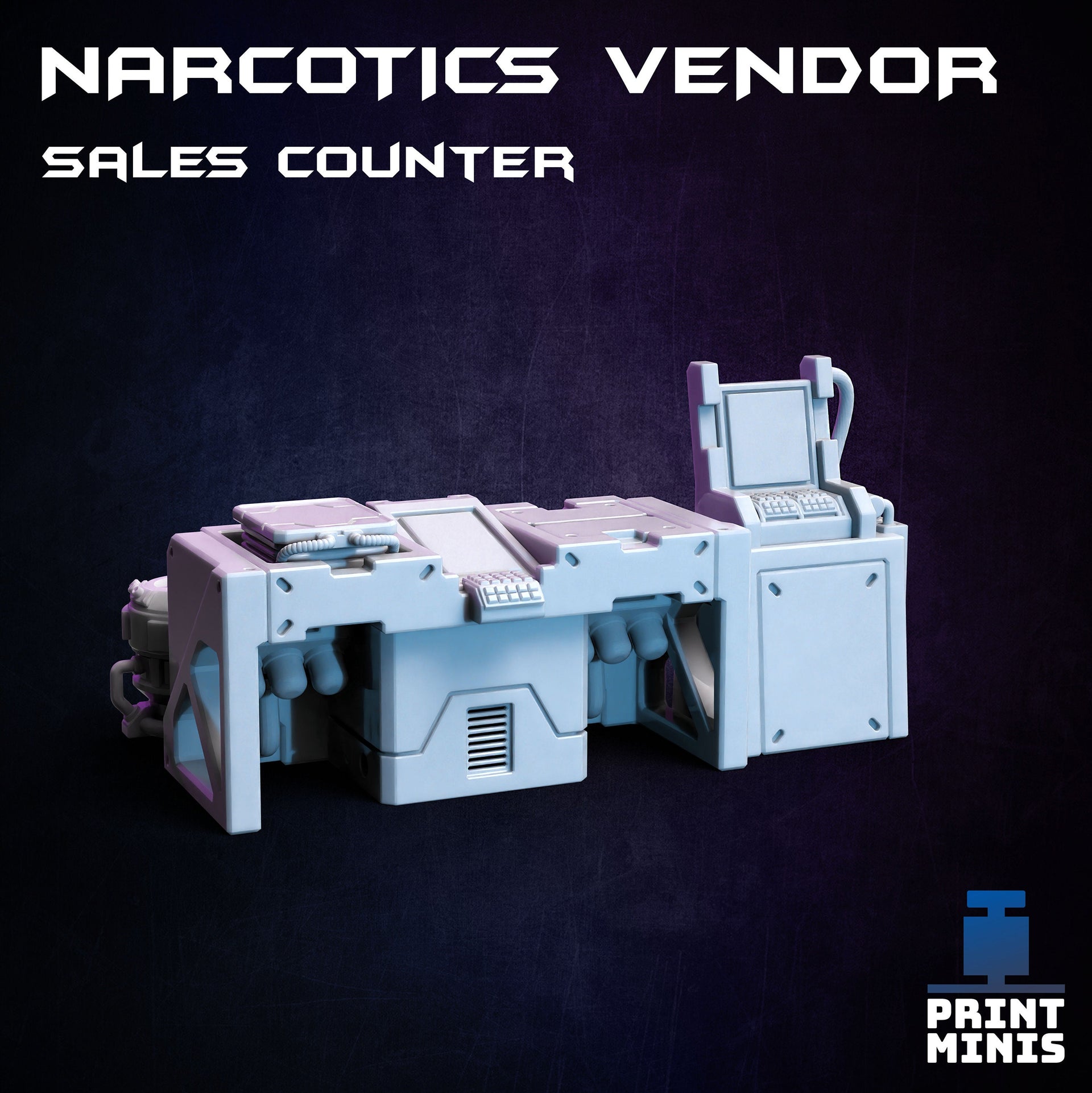 Narcotics Store Modular Terrain - Print Minis