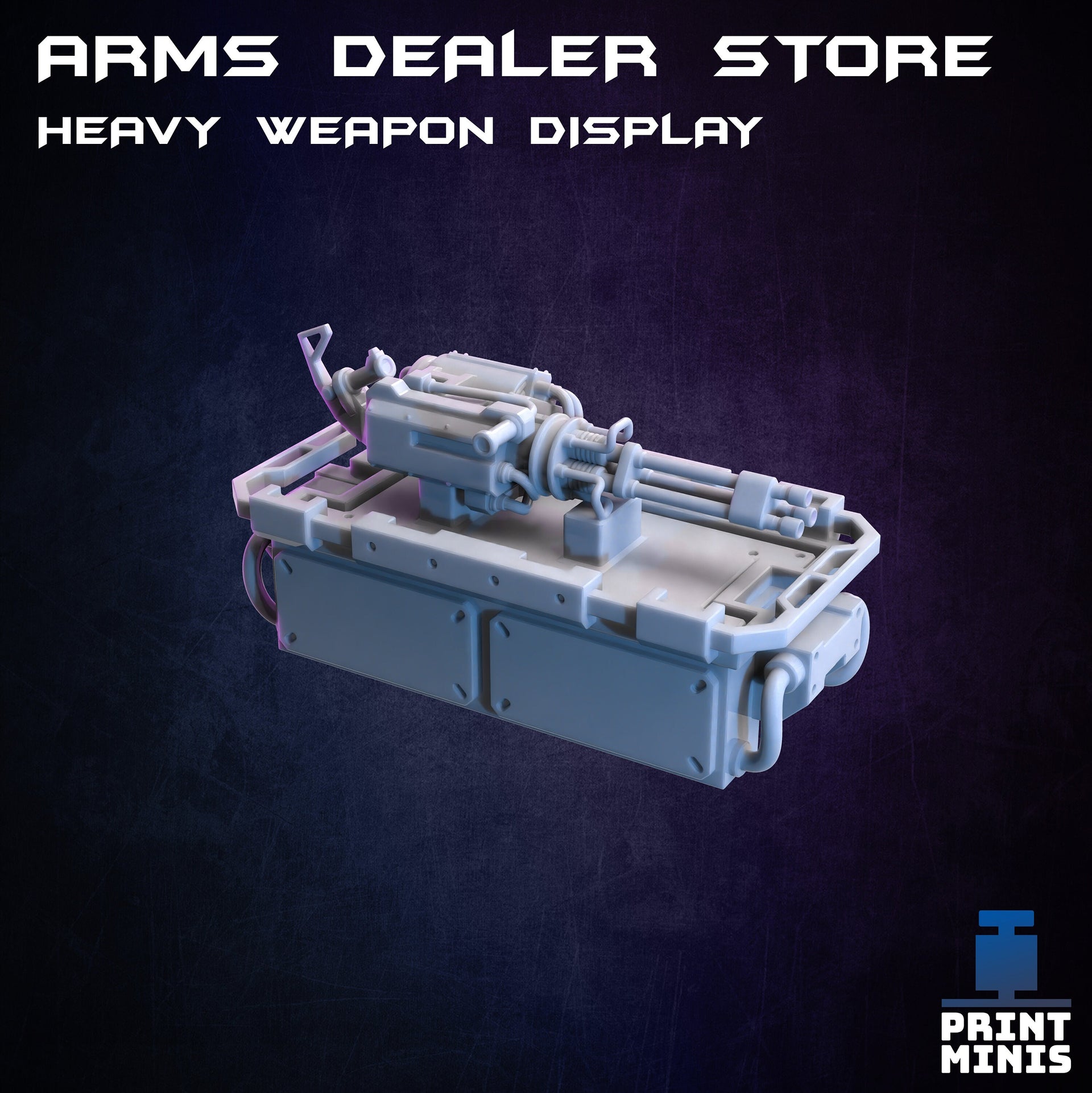 Arms Dealer Vendor Modular Terrain - Print Minis