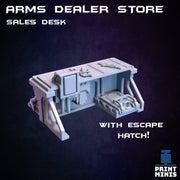 Arms Dealer Vendor Modular Terrain - Print Minis