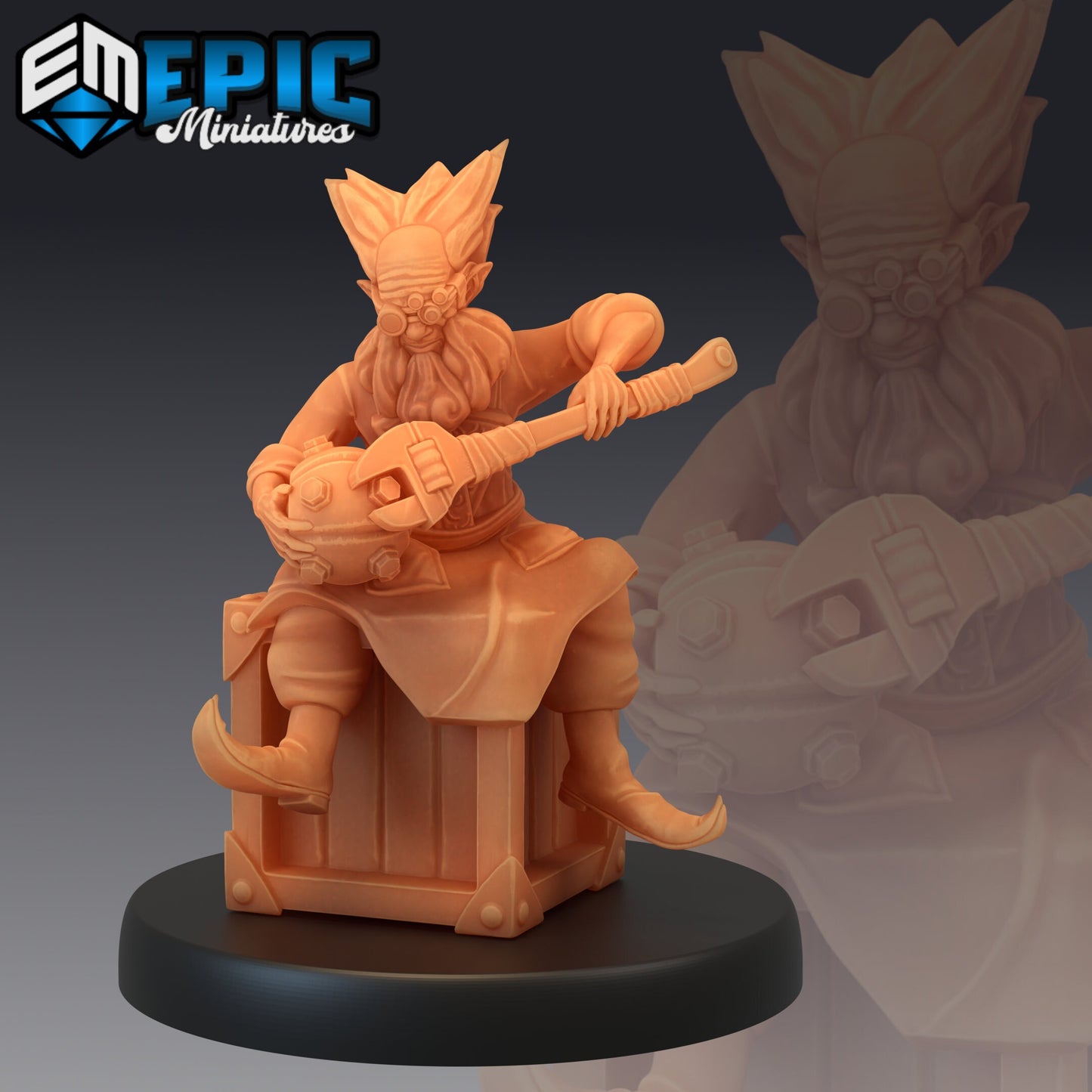 Halfing Inventor - Epic Miniatures