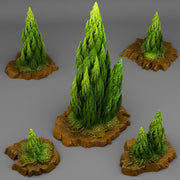 Spriling Pine Scatter Terrain - Fantastic Plants and Rocks