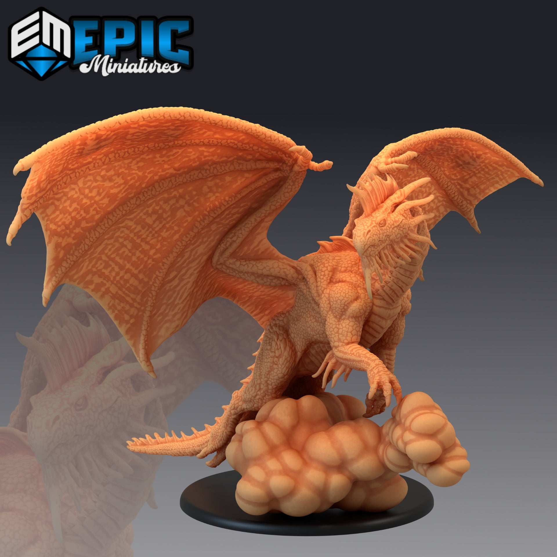 Silver Dragon - Epic Miniatures