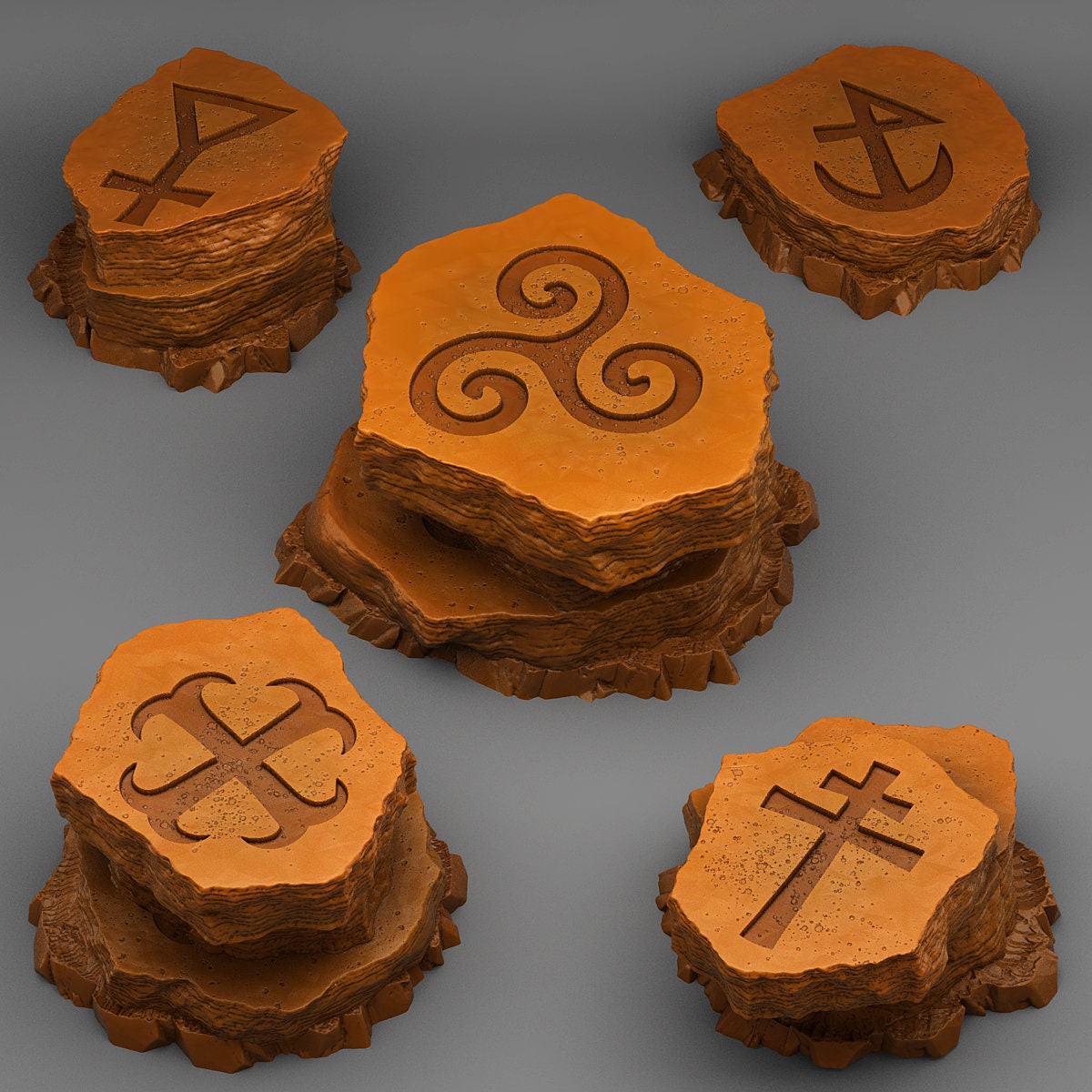 Gaelic Stones Scatter Terrain - Fantastic Plants and Rocks
