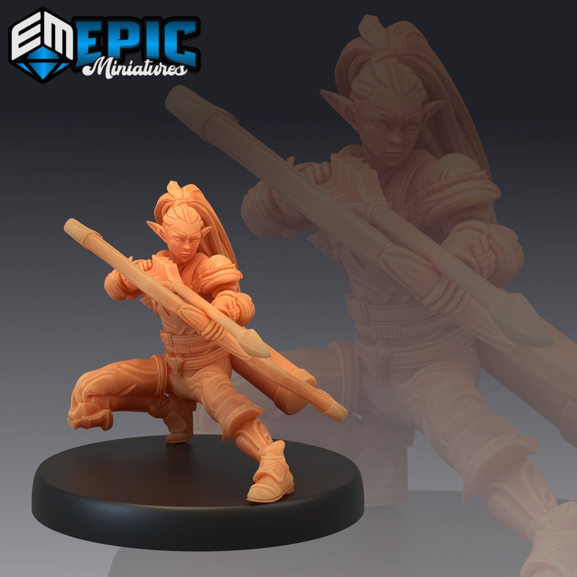 Elf Rogue - Epic Miniatures