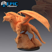 Silver Dragon - Epic Miniatures