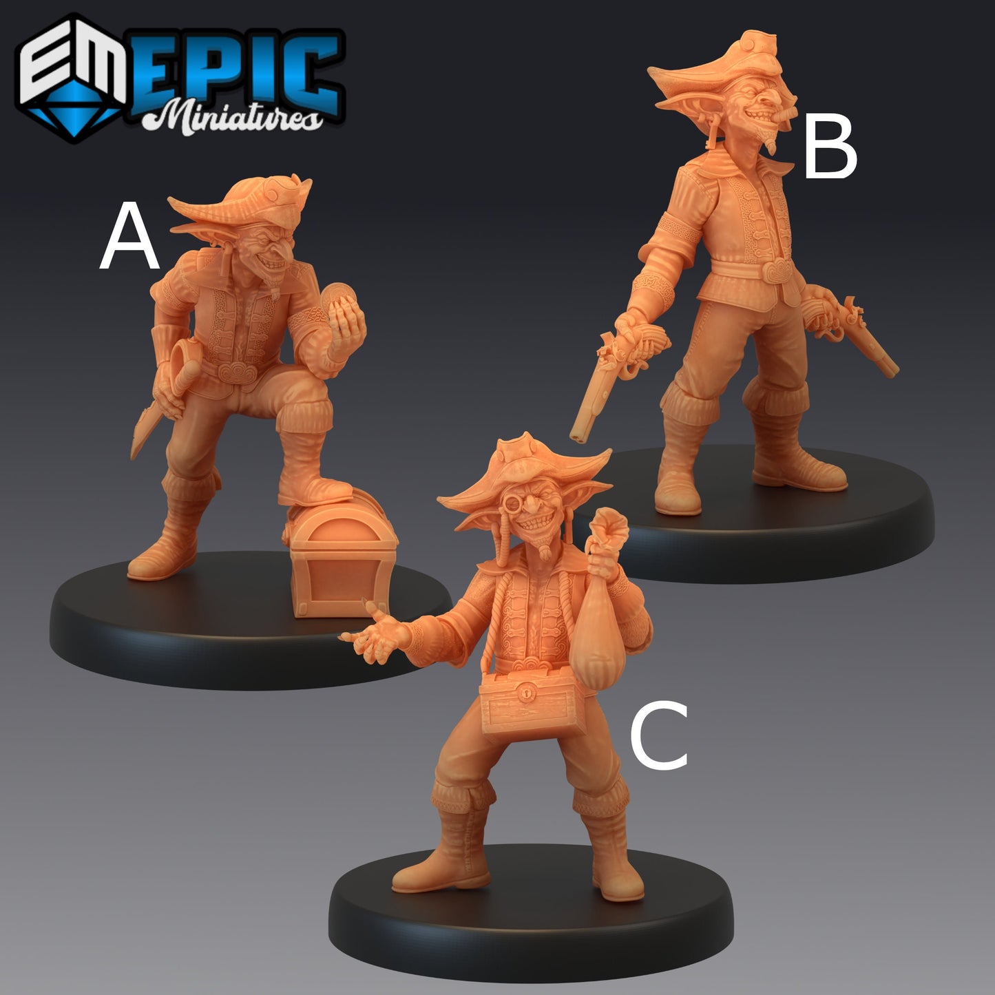 Goblin Pirate - Epic Miniatures