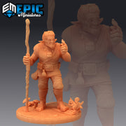 Firbolg Druid - Epic Miniatures