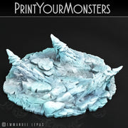 Snowdevil Spiders  Adult - Print Your Monsters