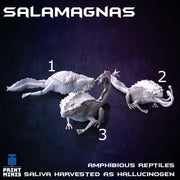 Salamagna Amphibious Reptile - Print Minis