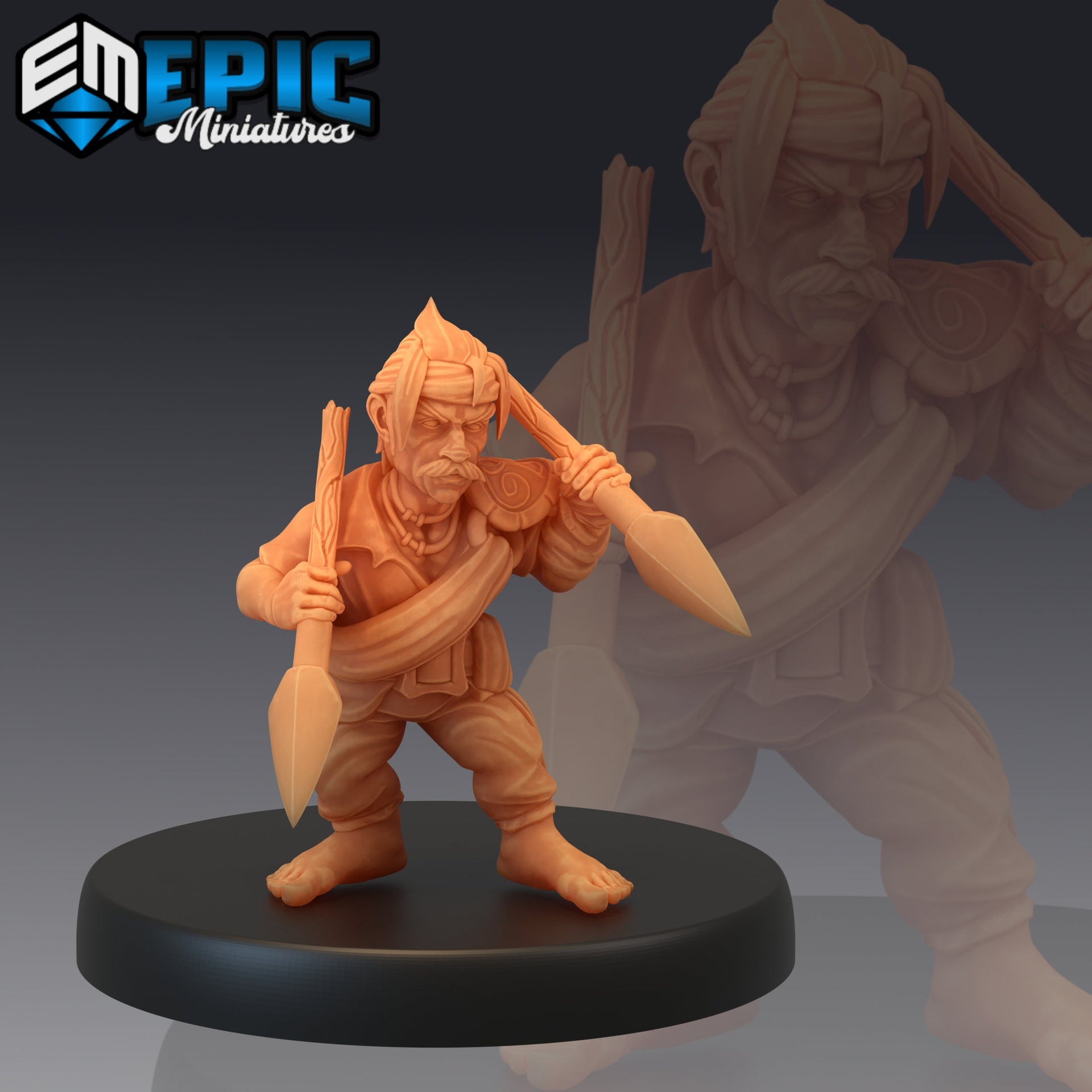 Gnome Pirate - Epic Miniatures
