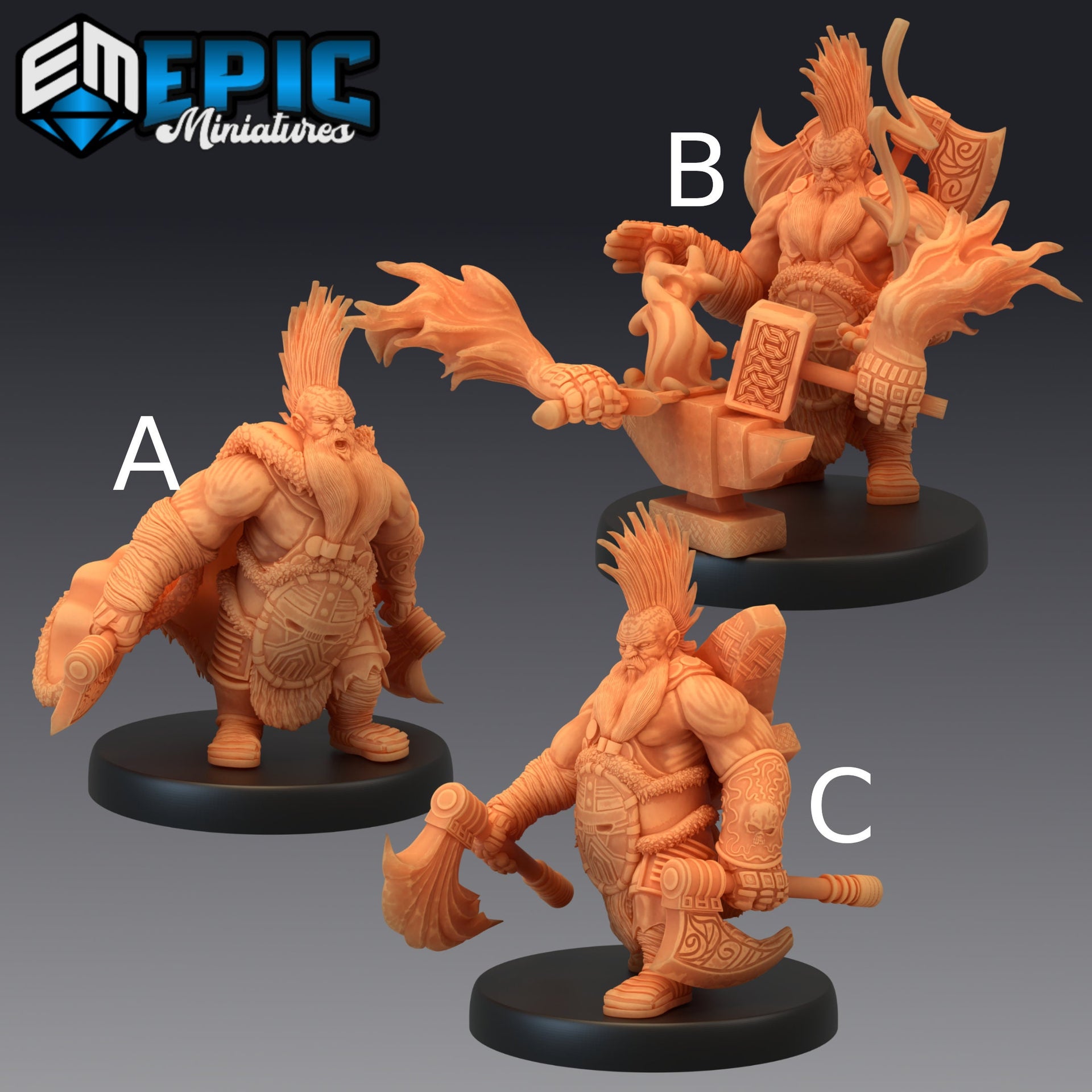 Dark Dwarf- Epic Miniatures