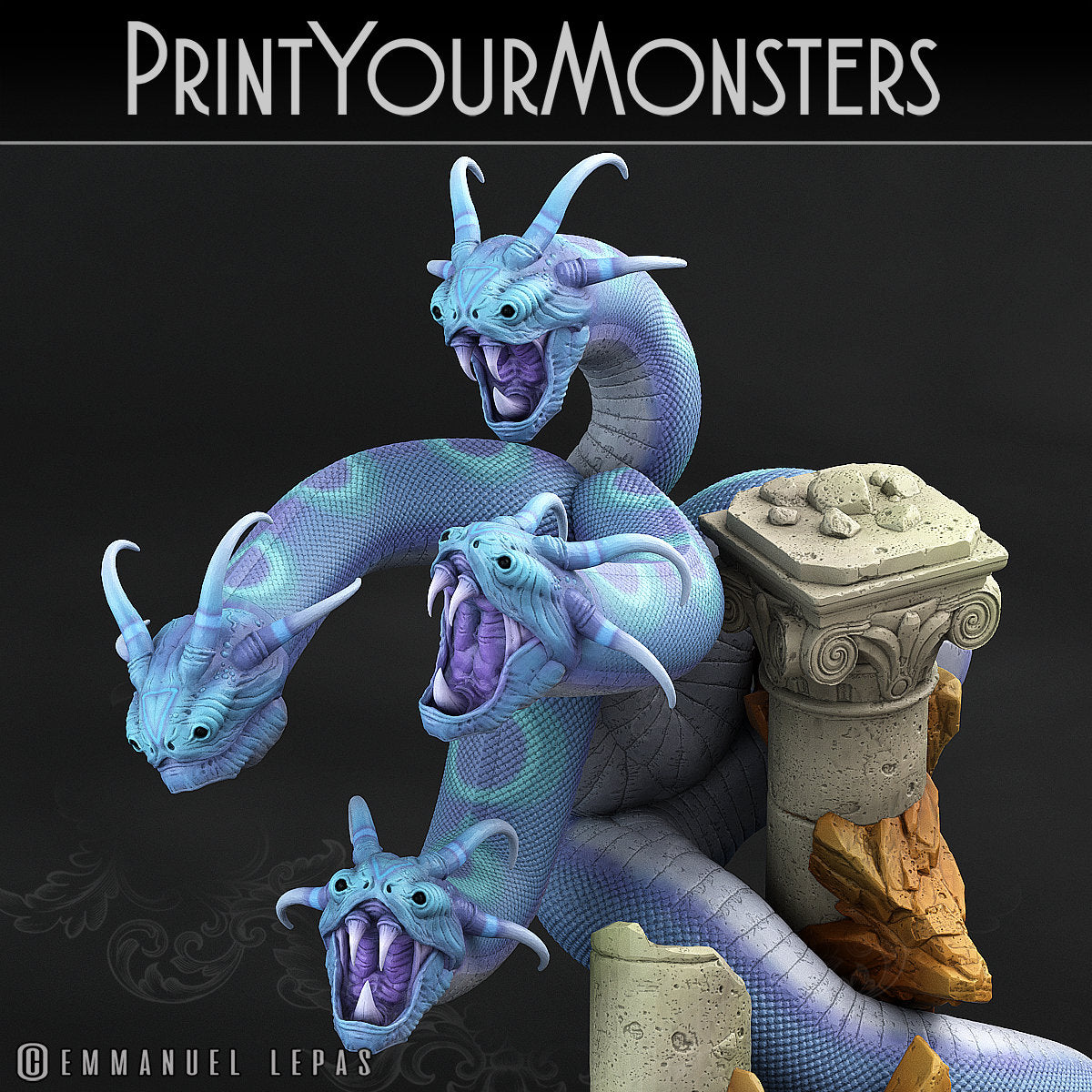Shadow Hydra - Print Your Monsters