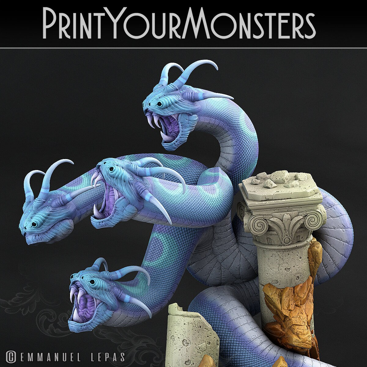 Shadow Hydra - Print Your Monsters