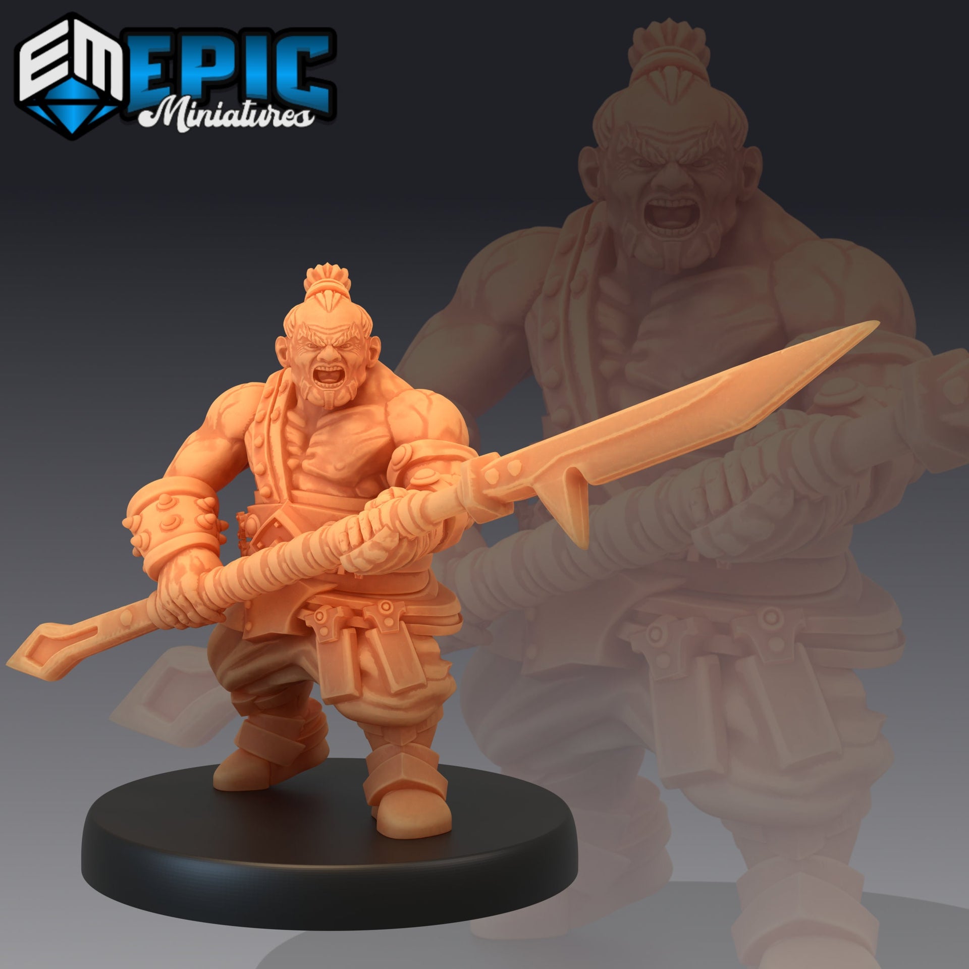 Bulky Dwarf- Epic Miniatures