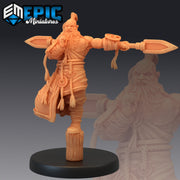 Half Dwarf Monk - Epic Miniatures