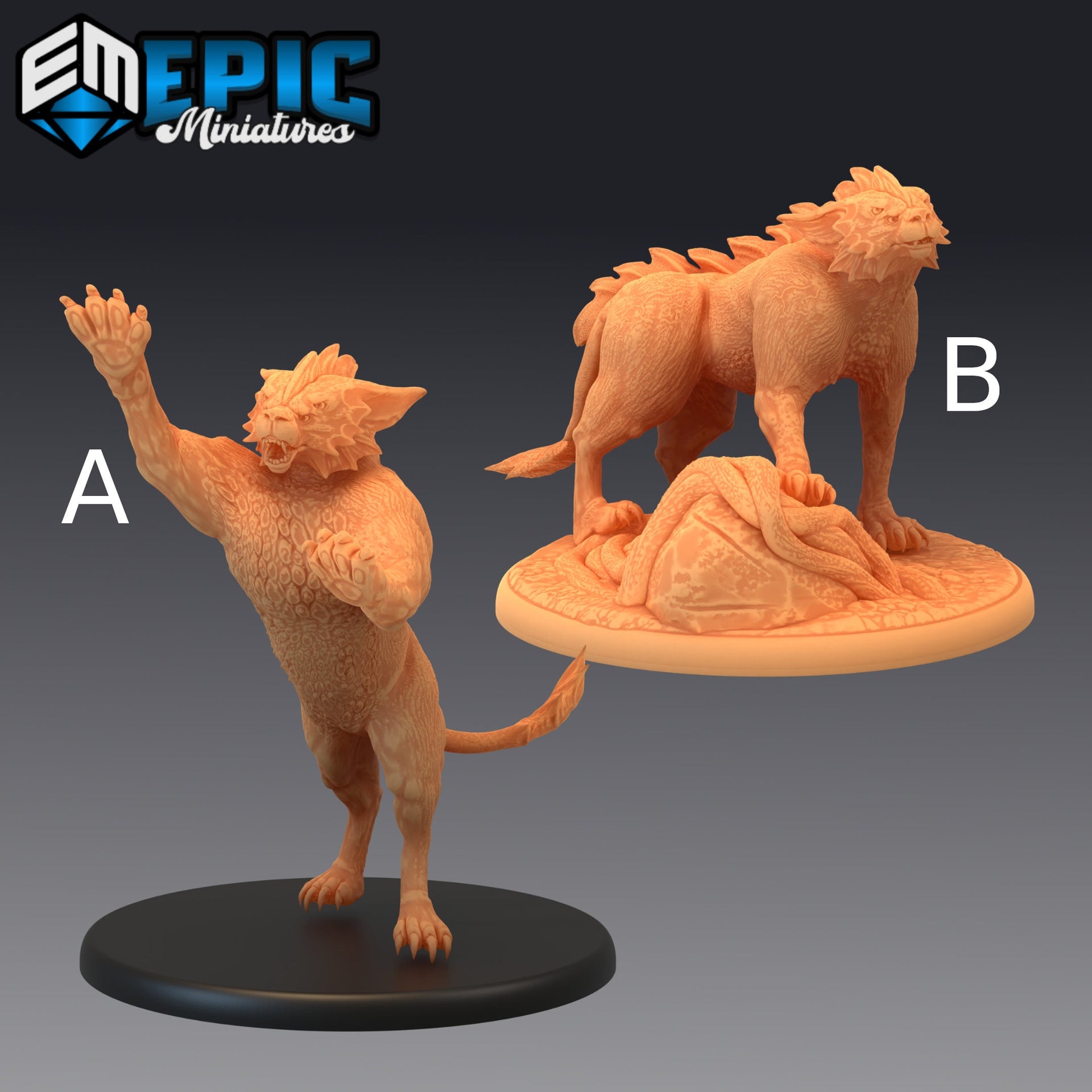 Aquatic Tiger - Epic Miniatures