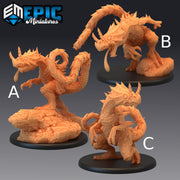 Chameleon Raptor - Epic Miniatures