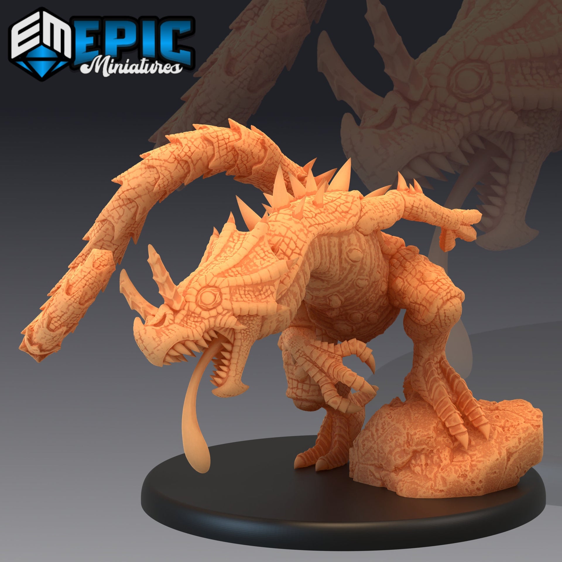 Chameleon Raptor - Epic Miniatures