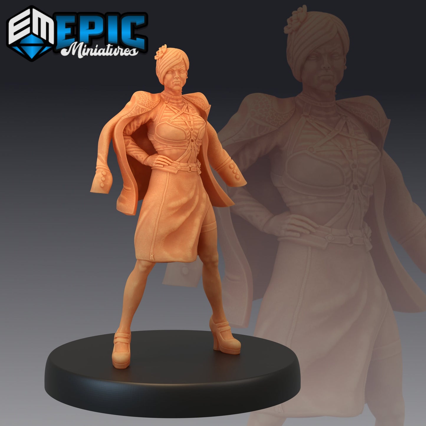 Gangster Lady Charlotte - Epic Miniatures